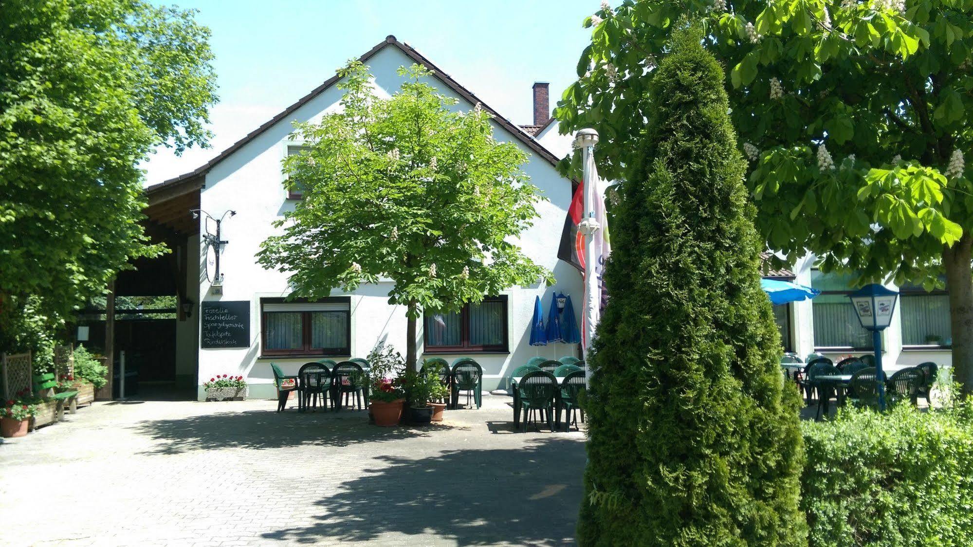 Gasthaus Pension Rezatgrund Windsbach Luaran gambar
